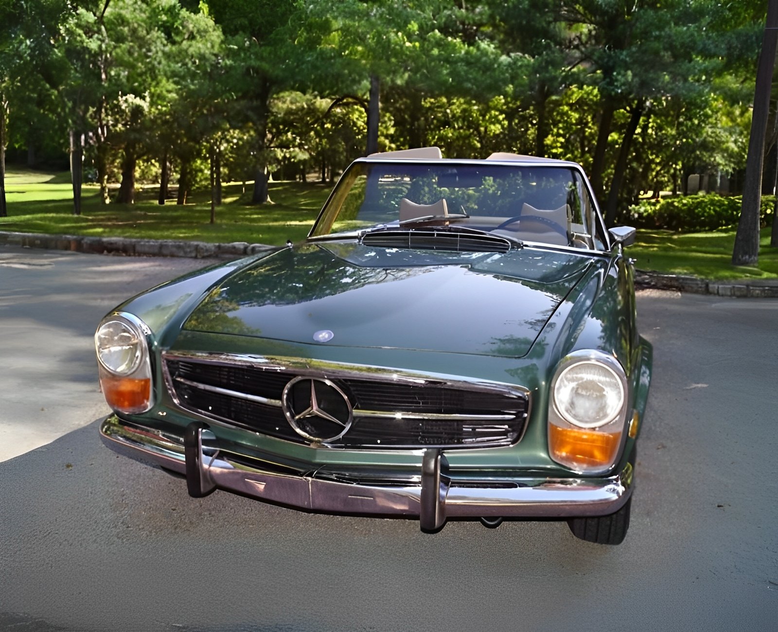 mercedesoldtimer.info - 1970 Mercedes 280SL Pagoda